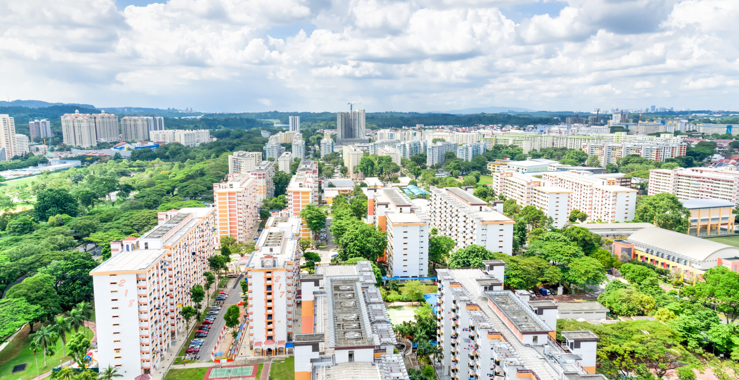 An overview of Ang Mo Kio’s landscape and greenery