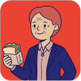 The sandwiched