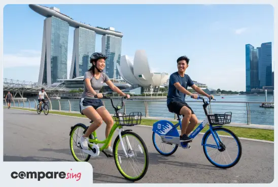 Bike-Sharing Service in Singapore Anywheel vs HelloRide
