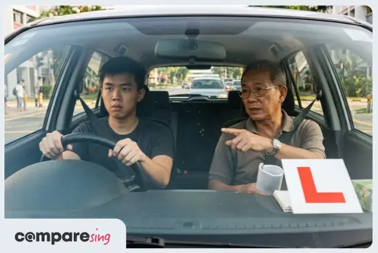 private driving instructor vs driving school singapore